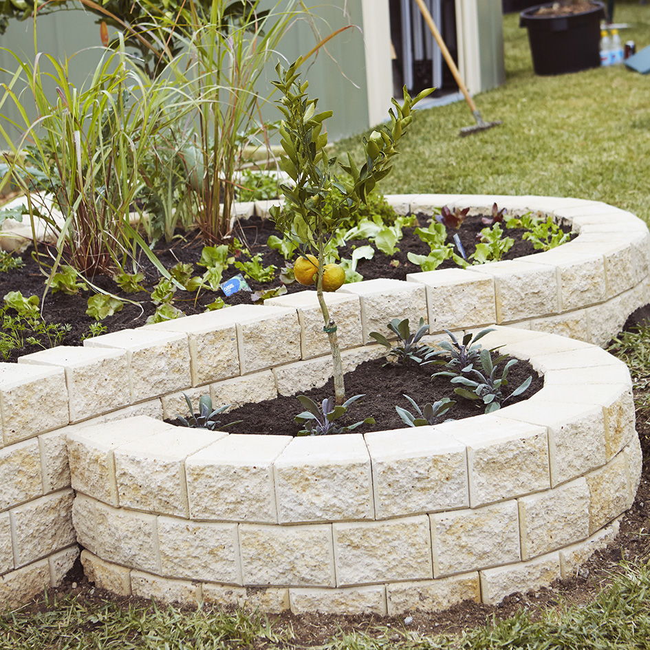 Miniwall® Retaining Wall Blocks Garden Walls and Edging Adbri Masonry