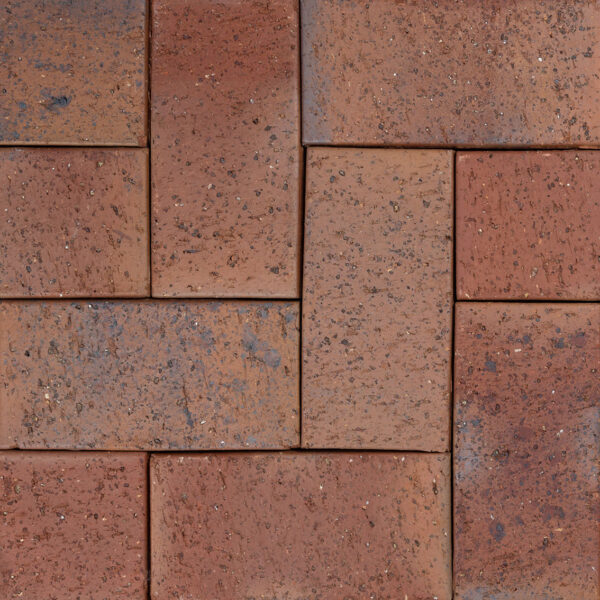 Clay Driveway Pavers | Sunburst Red | 230 x 114 Pavers