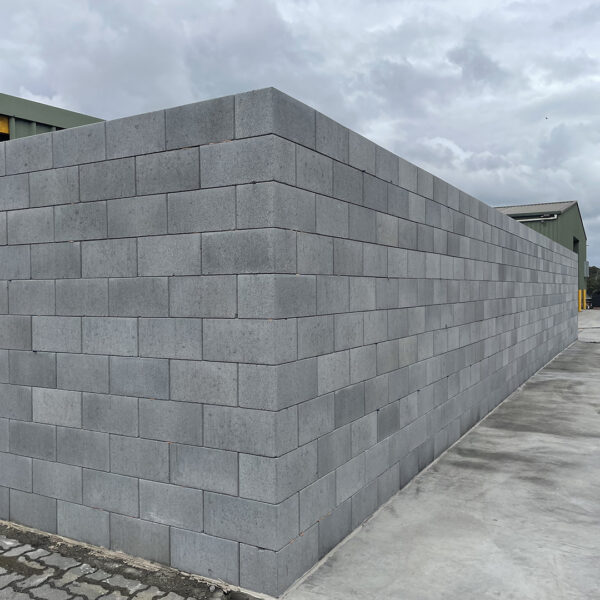 Grey Easy Lock Block - DIY Wall Blocks - Natural Grey