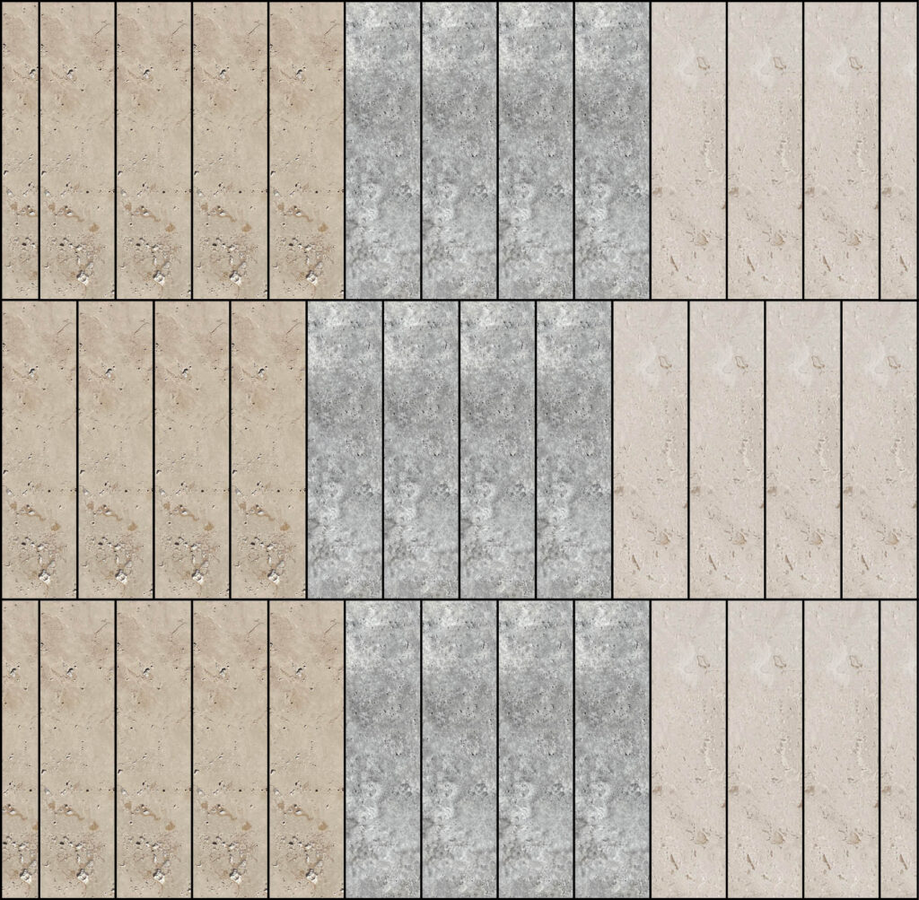 Herringbone Tiling pattern vertical Offset